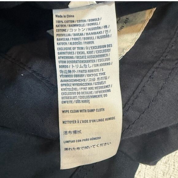 unisex Abercrombie & Fitch cotton drawstring polka dot backpack BT 3010 - Picture 2 of 10